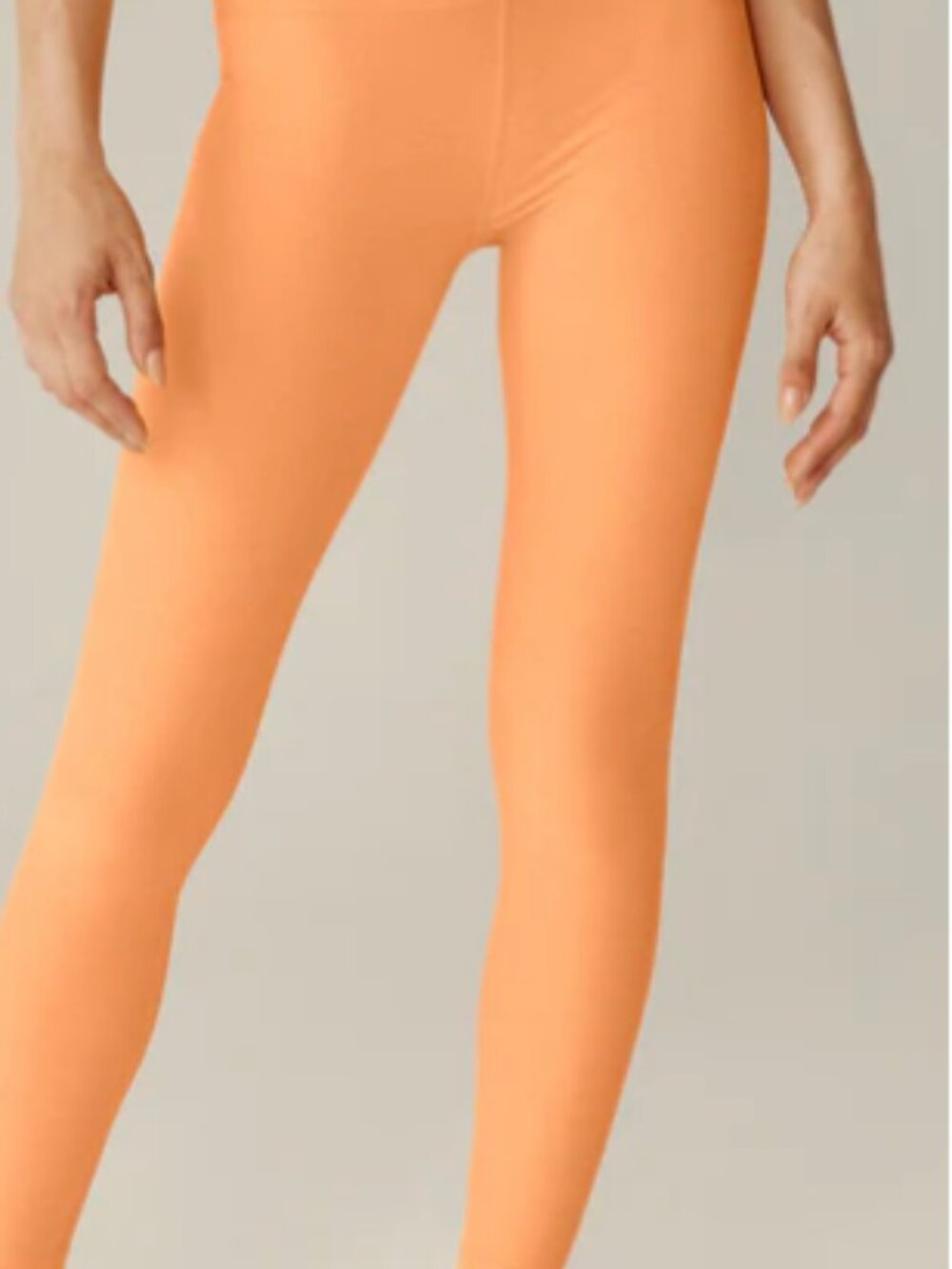 Orange Beyond Yoga SpaceDye High Waisted Leggings - discontinued color
